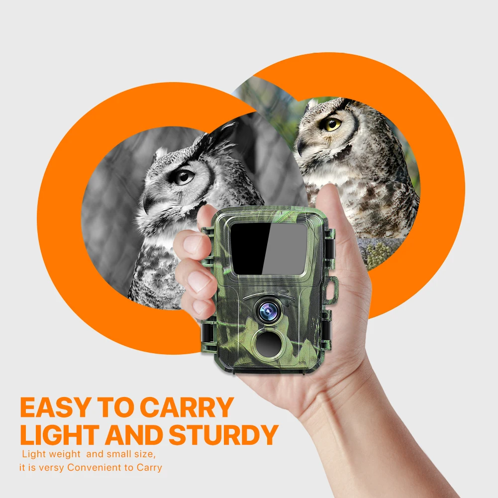 20MP Mini Trail Hunting Camera Wildlife Hunter Cameras Mini600 1080P Forest Animal Cam Photo Trap Surveillance Tracking hunting trail camera trail camera