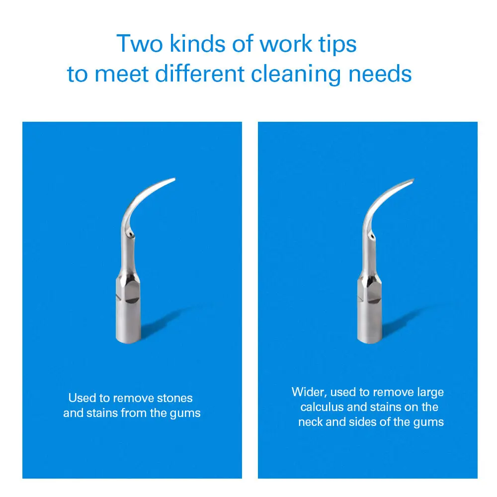 AZDENT Electric Ultrasonic Dental Scaler USB Rechargeable Teeth Cleaner Tooth Calculus Remover Waterproof Teeth Whitening Floss AZDENT Electric Ultrasonic Dental Scaler USB Rechargeable Teeth Cleaner Tooth Calculus Remover Waterproof Teeth Whitening Floss