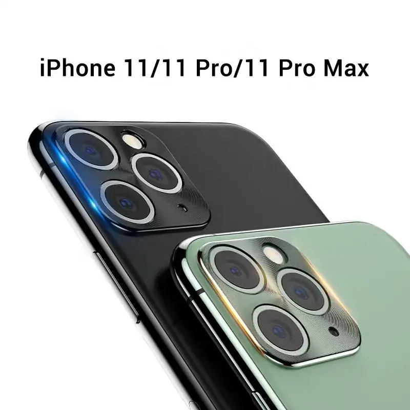 Для iPhone 11 Pro Max Защитная пленка для объектива для iPhone 11 Pro Max Защитная пленка для камеры защитное кольцо для камеры мобильного телефона