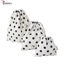 Новые горячие женские хлопковые Эко многоразовые сумки для покупок путешествия дома шнурок кухня фрукты овощи сумка для хранения шоппер сумка карман