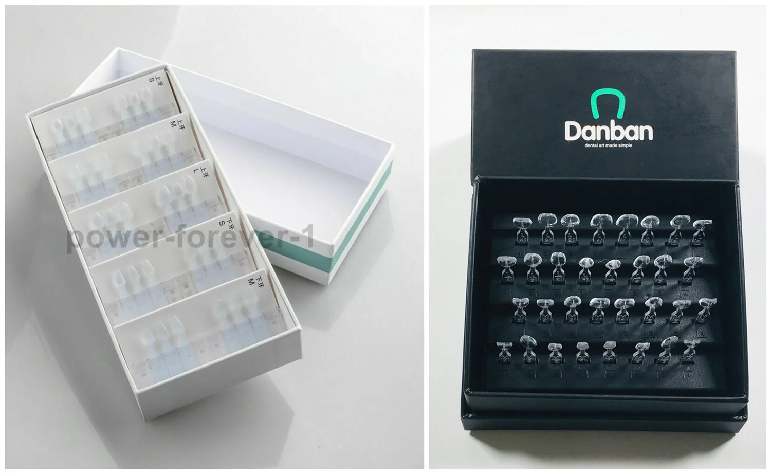

1Box Dental Mould Light Cure Anterior Composite Resin Front Teeth Whitening Fast
