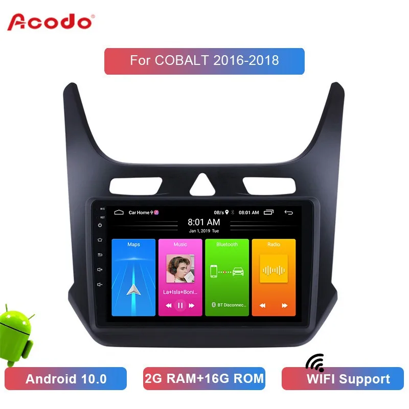 

ACODO 2+16G Android 10.0 Car Radio Multimedia Player For Chevrolet COBALT 2016-2018 Navigation GPS 2 din