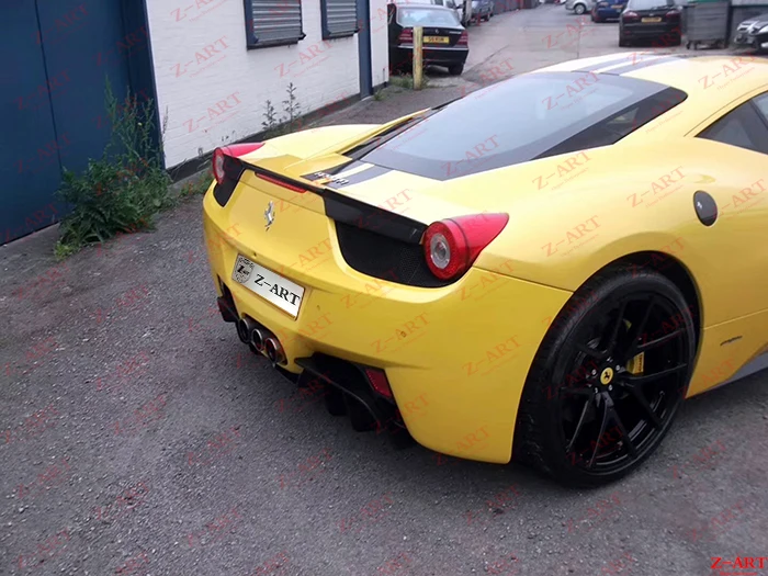 Z-ART для Ferrari 458 полный комплект для тела из углеродного волокна высокого качества AeroFit из углеродного волокна для Ferrari 458 аэродинамический комплект из углеродного волокна
