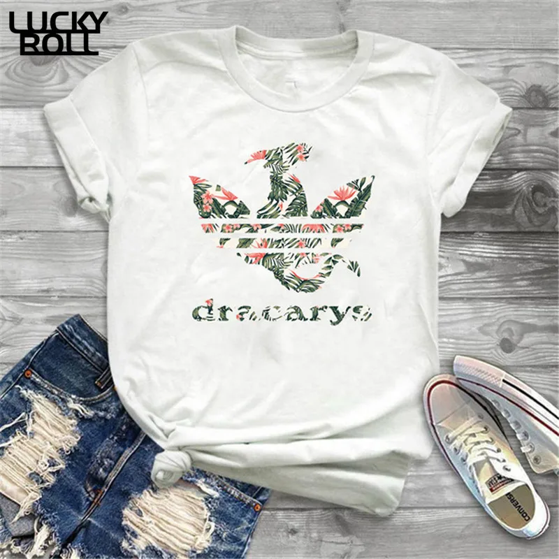 Dracarys/женская футболка белая футболка «Игра престолов» летняя футболка Harajuku футболка для мамы дракона футболка с короткими рукавами Mujer