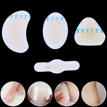 4 шт./компл. анти-носить наклейка пятки патч для педикюра, ухаживает за кожей стоп клей гидроколлоидная в блистерной упаковке штукатурка гель 4 типа