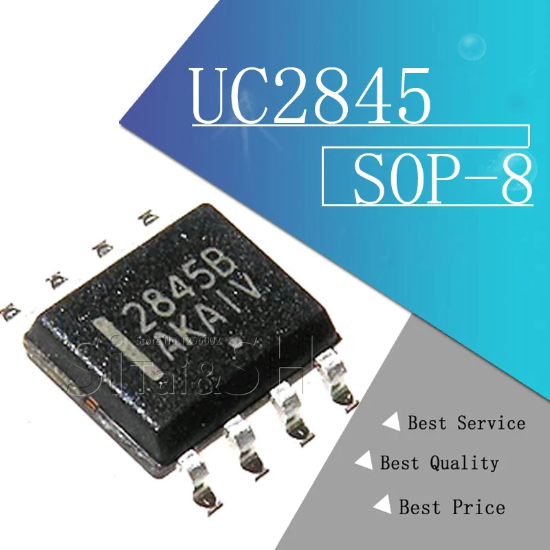 10 шт./лот UC2845 UC2845B UC2845BD1R2G SOP-8 | Электронные компоненты и принадлежности