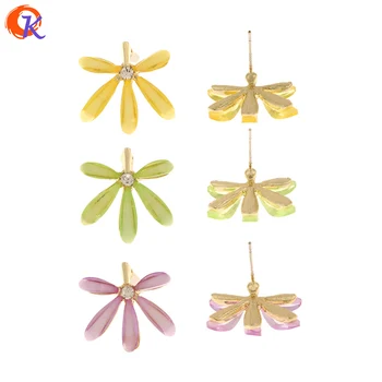 

Cordial Design 100Pcs 18*19MM Earrings Stud/Jewelry Accessories/Hand Made/Resin Effect/Flower Shape/Earring Findings/DIY Making