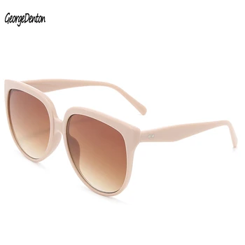 

Cat Eye Polarized Sunglasses Women Men Brand Designer Vintage Leopard Print Large Frame Sun Glasses Gradient Eyewear UV400