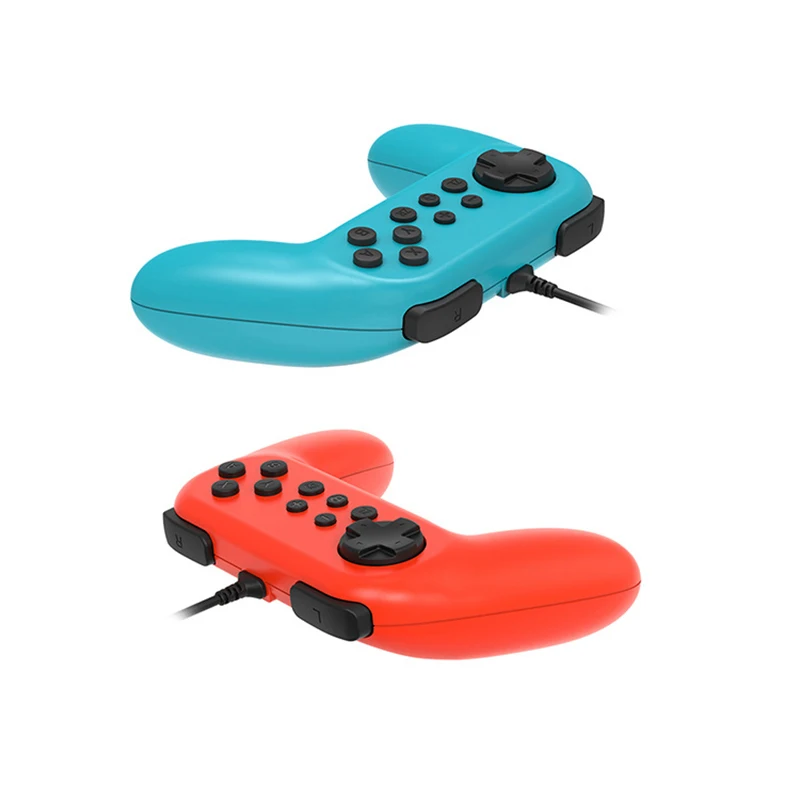 2 шт./компл. игрового контроллера геймпад для nintendo Switch геймпад проводной игровой контроллер для nintendo аксессуары для переключателей