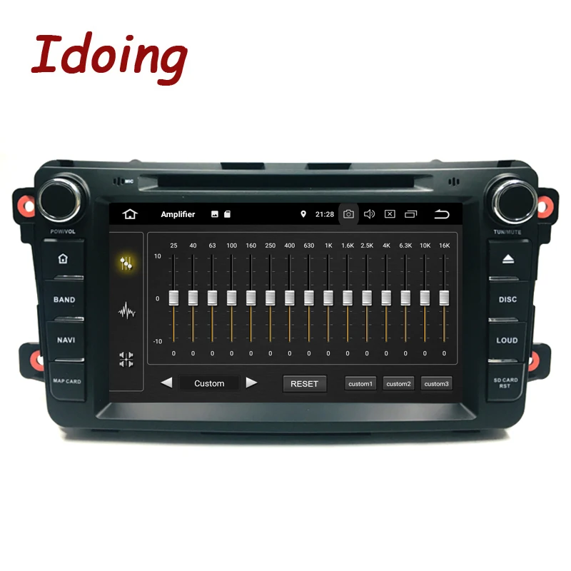 Discount Idoing 8"2Din Radio Android 9.0 For Mazda CX9 2007-2015 Car Multimedia System DVD Player GPS Navigation 4G+64G TDA7850 PX5 IPS 2