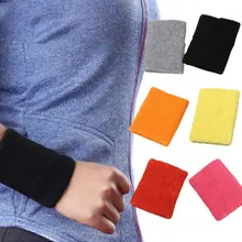 1 шт. новые браслеты спортивное оборудование Sweatband повязка на руку пот Скоба для запястья обмотка и изоляция тренажерный зал Волейбол Баскетбол Teennis