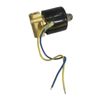 

1/4" 2-Way N/C Normally Closed Electronic Solenoid Valve 12V DC for Air Gas New.