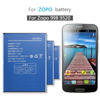 

BT55S Mobile Phone Battery For Zopo 9520 998 ZP998 ZP9520 Replacement Battery 2400mAh