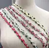 2 Yards Pink Red Green Polyester Leaves Embroidered Lace Trim Ribbon Handmade DIY Sewing Craft For Costume Hat Decoration ► Photo 2/6