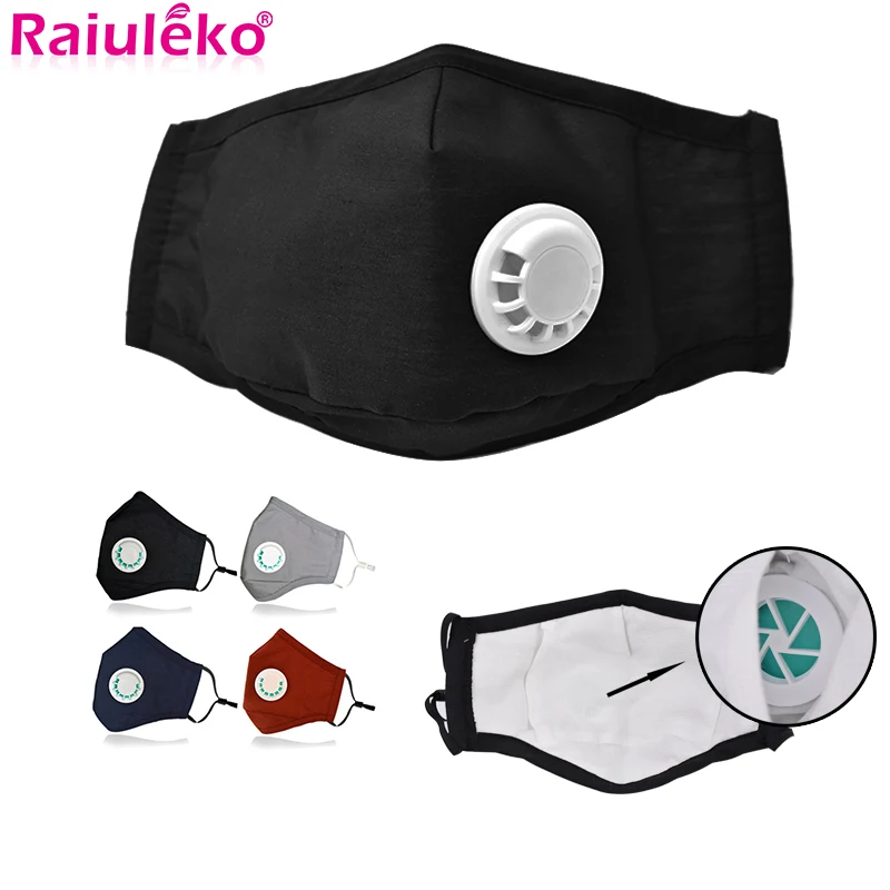 PM2.5 Ветрозащитная маска с активированным углем против запотевания, Пылезащитная маска для рта, фильтр с активированным углем, защита от бактерий, маска для лица с гриппом