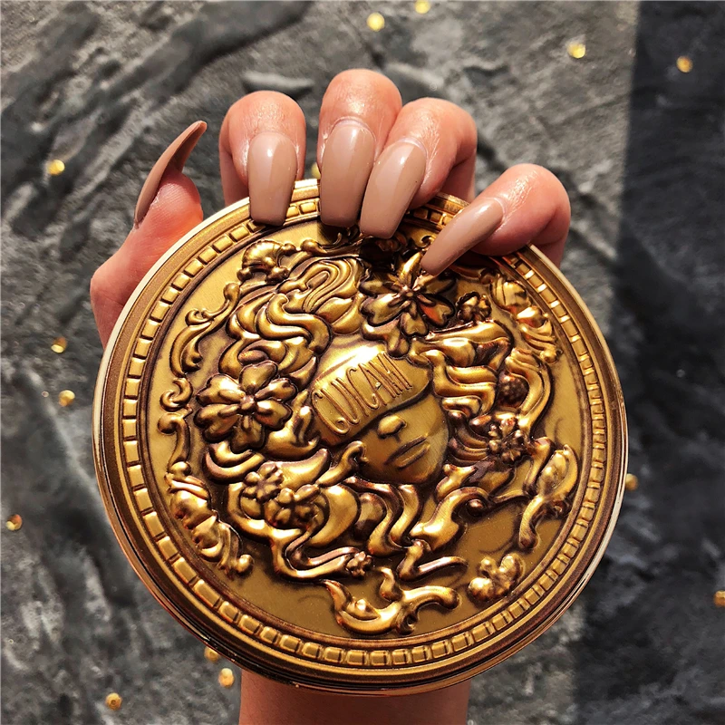 GUICAMI Lucky Coin тени для век Pallete Sunrise телесного цвета матовые макияжа Палитра