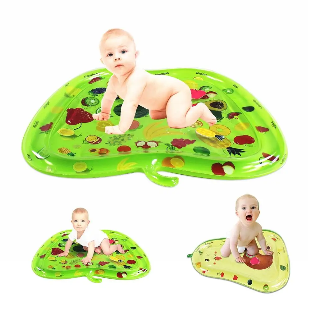 Bébé enfant mignon avocat pomme été gonflable tapis d'eau jeu intérieur tapis de jeu jouet