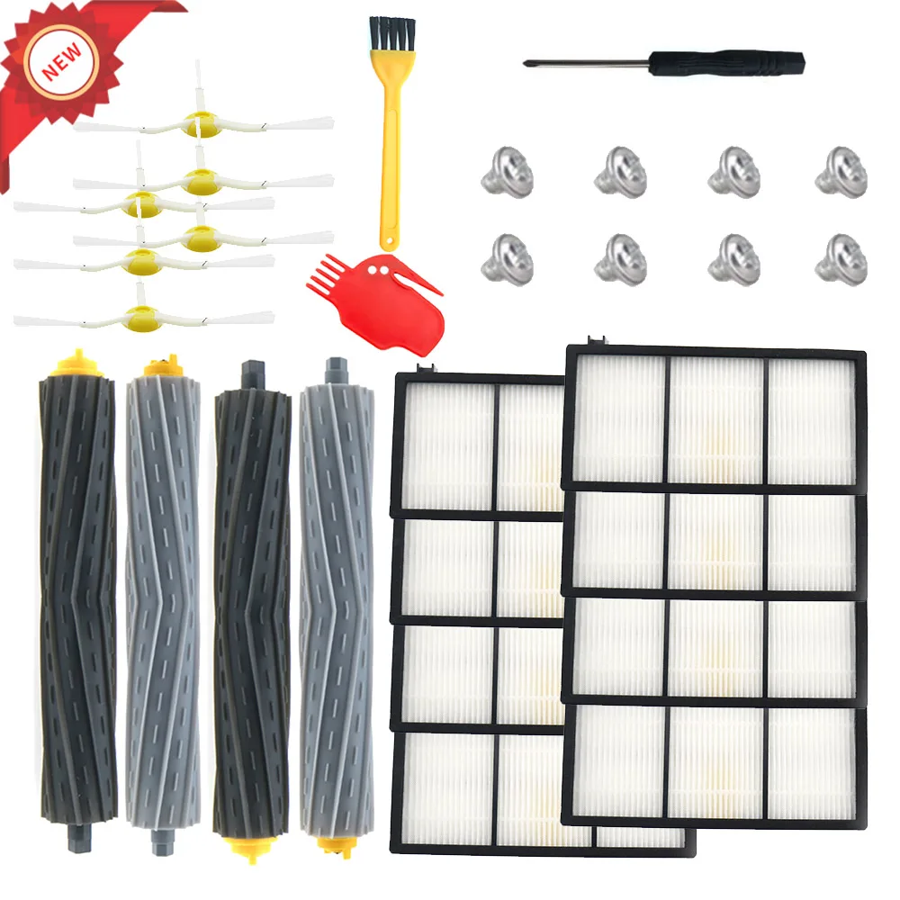 

main Brushes and Filters brush For IRobot Roomba Parts Kit Series 800 860 865 866 870 871 880 885 886 890 900 960 966 980