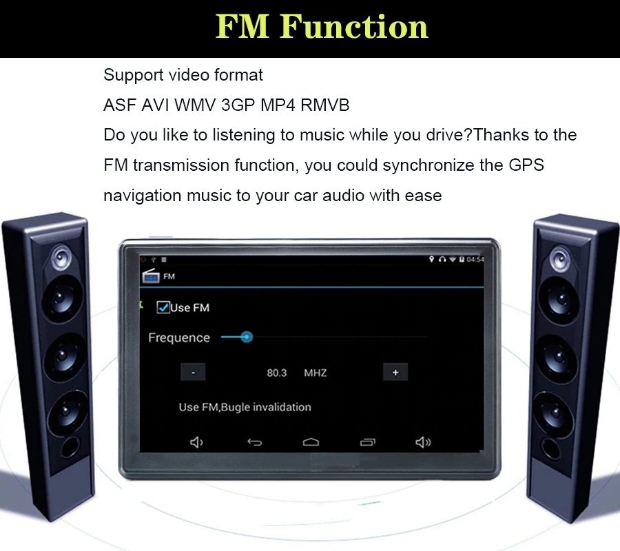 Anfilite 7 дюймов HD емкостный сенсорный экран 800*480 Android Bluetooth WI FI грузового