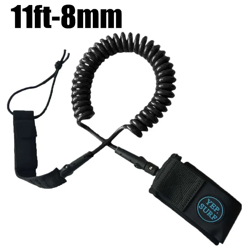 

Surf Surfboard Leash 11ft 8mm Coiled Leash New Design Surfboard Leash Surf Leash Yep.surf pranchas de