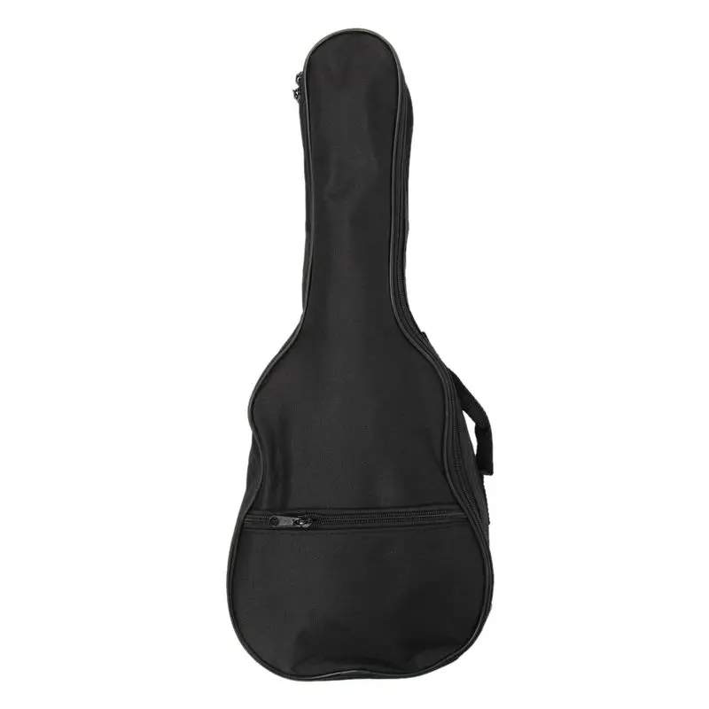 ABZC-миниатюрная гитара укулеле мягкий удобный плечевой Back Carry чехол сумка с черного цвета с ремешками для подарка