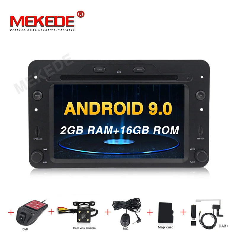 add camera DVR DAB MEKEDE 4G 64G Android 9,0 автомобильный DVD gps для Alfa Romeo spider Alfa Romeo 159 Brera 159 Sportwagon Радио Стерео Автоматическая навигация - Цвет: add camera DVR DAB