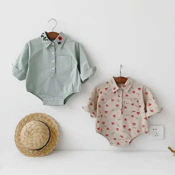 

One Piece Baby Boy Rompers Autumn Cotton Long Sleeve Baby Boy Clothes for 3-24M New Fashion Toddler Kids Jumpsuits