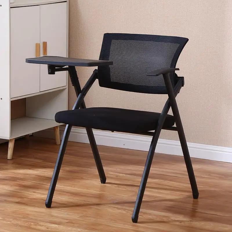 Room Furniture Modern Cadeira Com Escrita Bedroom Sedie Moderne Pieghevoli De Folding Office Silla Oficina Conference Chair