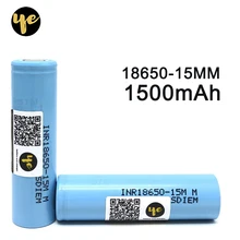 Оригинальная батарея 18650 15M inr18650-15MM 1500mah 25A для отвертки батарея 18650 recargable литиевая батарея 3,7 V