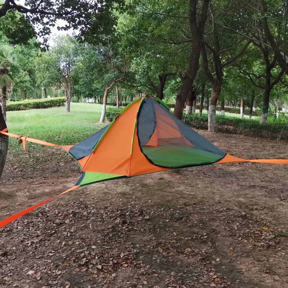 2021 New Family Hammock Tree Tent Family Travel Camping Fishing Self-driving Tour Extra Large Hammock  birthday gifts