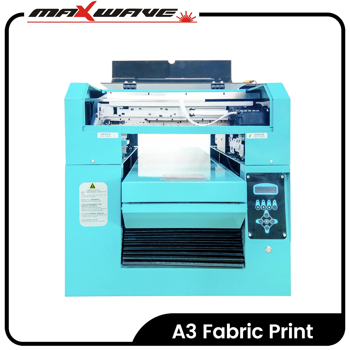 

High Efficiency Industrial A3+ T shirt UV Dtg Printer For Cotton Textiles