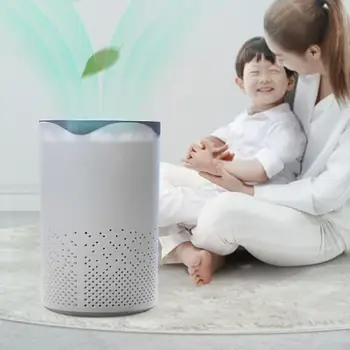 

Portable UV Led Sterilizing Air Purifier USB Air Cleaner Activated Carbon Filter Kill Bacteria Clear Odor Formaldehyde Quiet