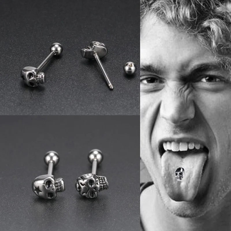 Korb Interessant Aktentasche tongue rings for sale Möglich Botschaft Rassel