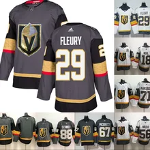 Сшитый Vegas Золотой Мужской взрослый#29 Марк-Андре Флери 71 Вильям Карлссон 88 Нейт Шмидт 18 Джеймс Нил Джерси