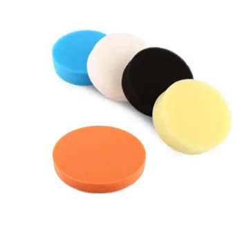 

Car Buffing Sponge Pads Buffing Polished Finish Supplies 5Pcs Polishing Waxing