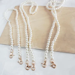 60cm 120cm Portable Imitate Pearl Bag Strap Belt Handles Chain Women Handbag Shoulder Bag Strap Replacement Long Bag Accessories