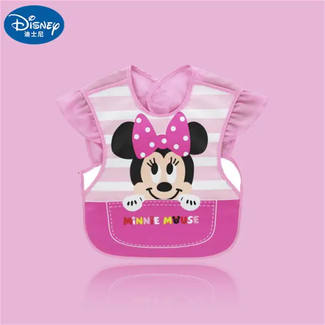 Cartoon Baby Bib Children S Eating Apron Baby Mickey Minnie Mouse