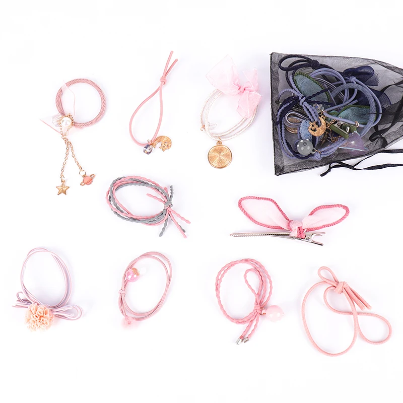 Лента для волос женская ins звездное небо emi jay head rope Женская Hyun-a Ким Мори корейское кольцо для волос Корея чистая красная Милая - Цвет: Белый