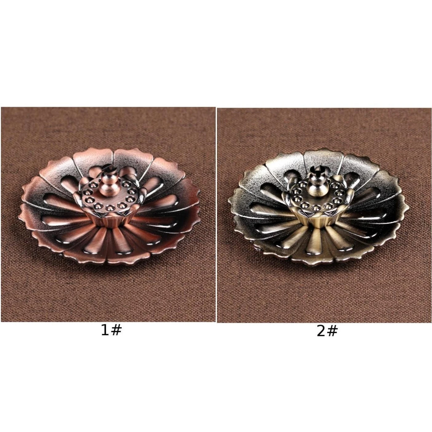 Традиционная Ретро буддизм горелка для благовоний в виде лотоса держатель для Благовоний Палочки конусов