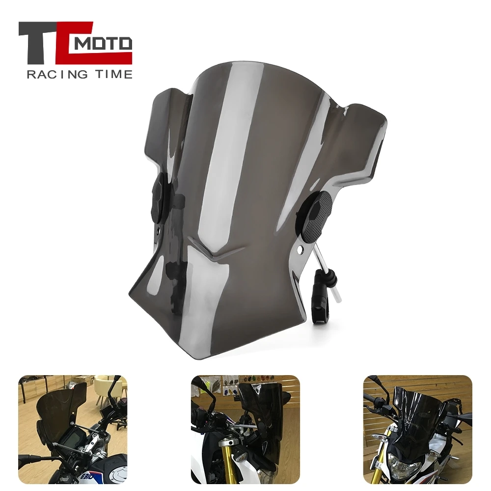 

Motorcycle Windshield Deflector Windscreen for Honda CB1000R CB 1000 R CB1100 CB300F CB500F CB900F CTX700N CTX700ND Grom 125