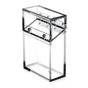

Transparent Acrylic Cigarette pocket Box glitter Transparent cigarette organizer