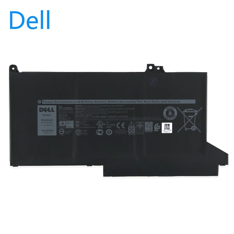 Сменный аккумулятор для ноутбука Dell Latitude 13 7300 0G74G OG74G 11,4 V 42Wh
