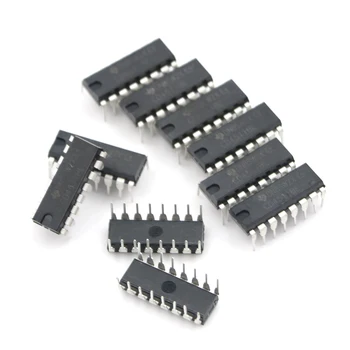 

10pcs Black CD4511 CD4511BE 4511 CMOS BCD to 7 segment Latch Decoder IC NEW