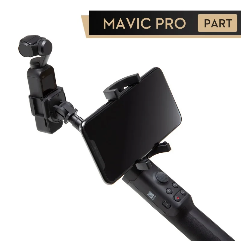 

DJI Original Osmo Pocket Extension Rod in stock Osmo Selfie Stick Handheld Built with a Phone Holder 1/4-inch Tripod Mount