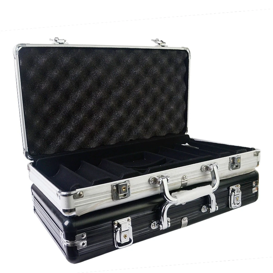 Aluminum-Casino-Texas-Poker-Chips-Case-Capacity-Suitcase-Black-Jack-Poker-Container-Box-Tool-Case-Outdoor (3)