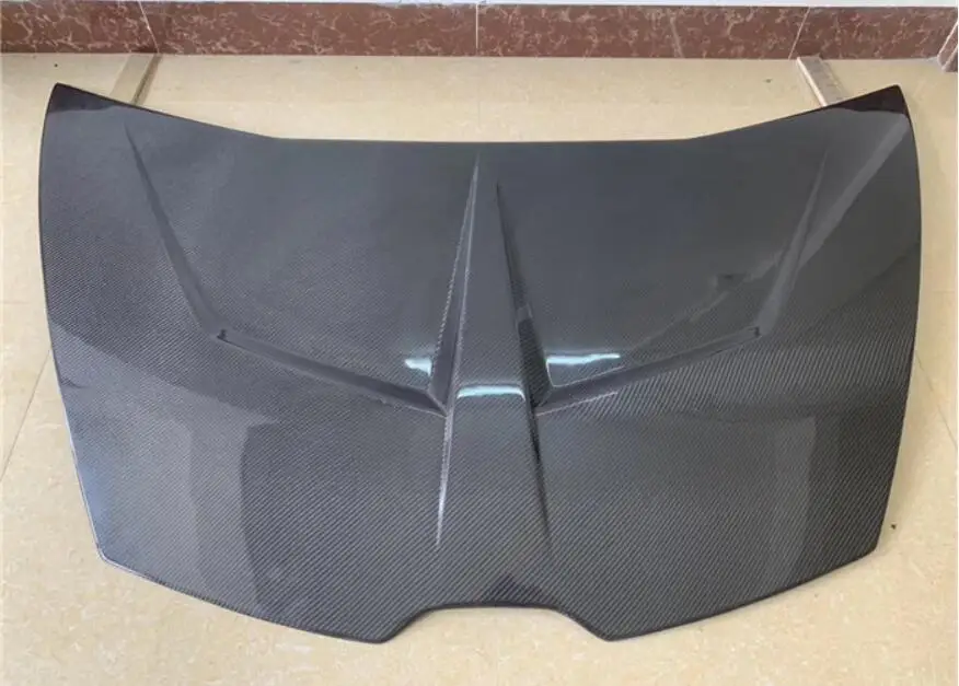 Углеродного волокна передний бампер капота Vent Обложка подходит для Lamborghini Huracan LP610 LP580