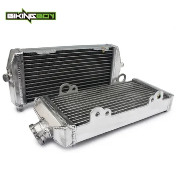 

BIKINGBOY Aluminum Full Set Engine Water Cooling Coolers Radiators For Sherco SE 250 300 IF 2013 SEF-R 250 300 450 2014-2019
