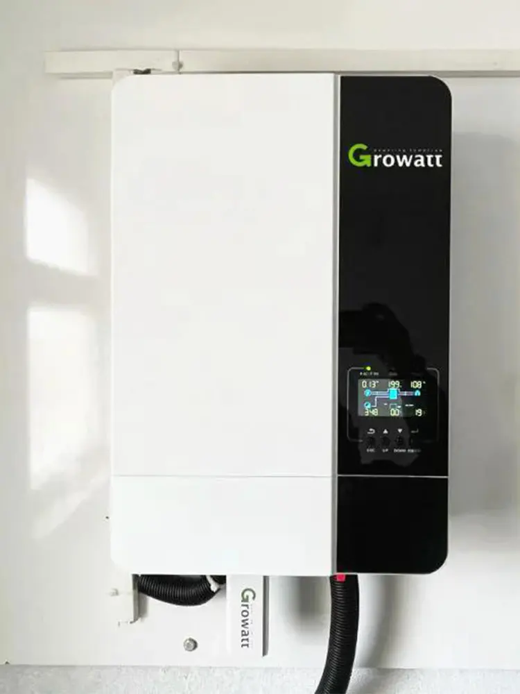 Growatt Hybrid Off Grid Inverter 5000W 5Kw Kva 48V Dc 220/230V Ac Pv 450V Regolatore Di Carica Mppt A Onda Sinusoidale Pura Spf 5000 Es