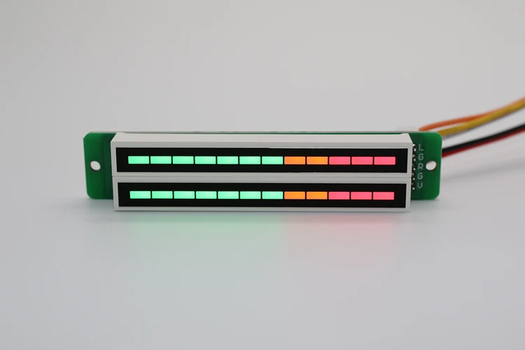 Details about   Dual 12 LED Level Indicator Meter Music Sound Audio Analyzer DIY Kit Assembled 
