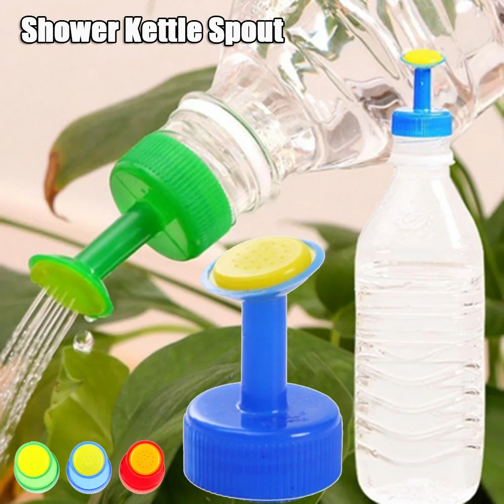 Watering Nozzle Gardening Plant Attachment Spray-head Soft Drink Bottle Water Can Top Waterers Seedling Irrigation Tool | Дом и сад